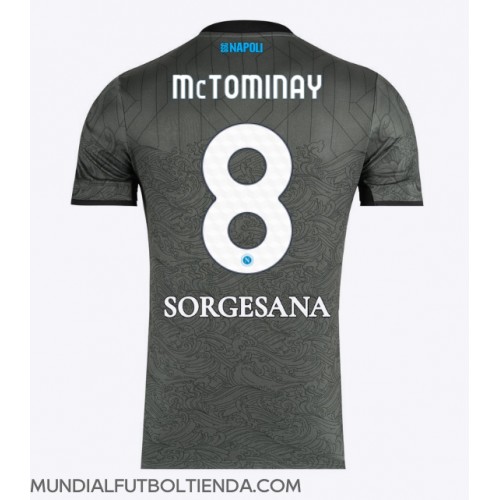 Camiseta SSC Napoli Scott McTominay #8 Tercera Equipación Replica 2024-25 mangas cortas